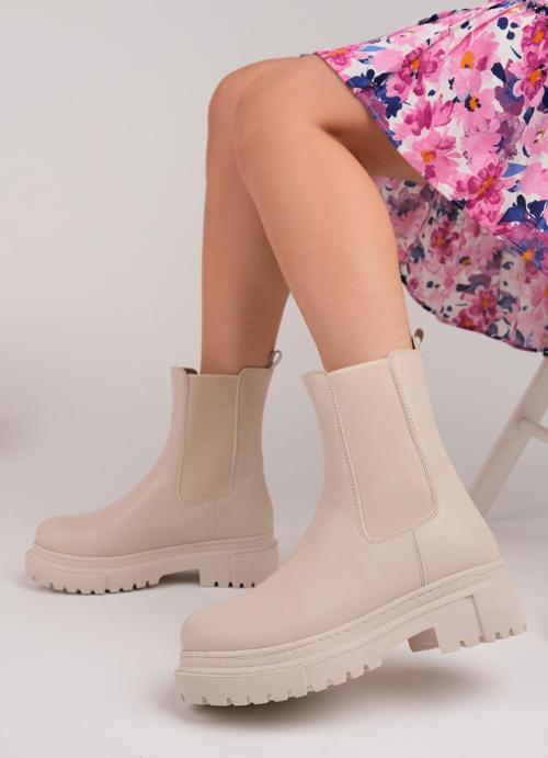 PAMELA Garantili Kadın Kalın Taban Bot