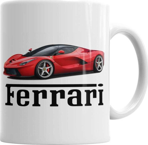 Ferrarı Kupa Bardak Porselen