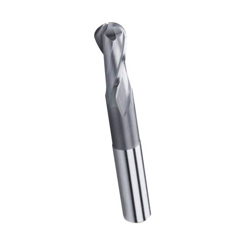 7mm 2 Ağız Kısa Küre Parmak Freze HSS