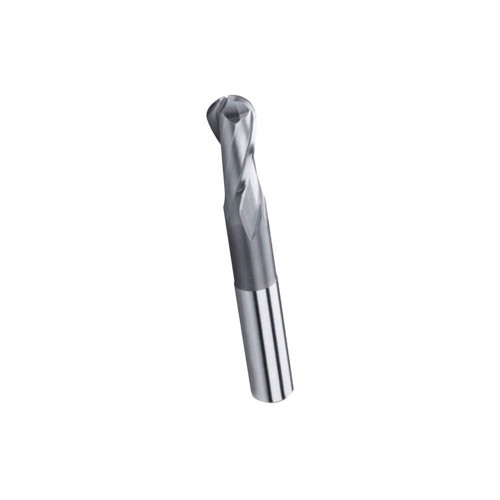 13mm 2 Ağız Kısa Küre Parmak Freze HSS