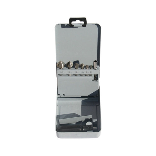 1/4'' Saplı Set 6 Parça Havşa Freze 90° HSS DIN335