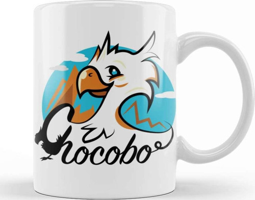 Chocobo Kupa Bardak Porselen