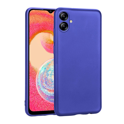Galaxy A07 Kılıf MKST Premier Silikon Kapak - Saks Mavi