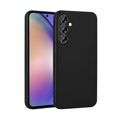 Galaxy S25 FE Kılıf MKST Premier Silikon Kapak - Siyah