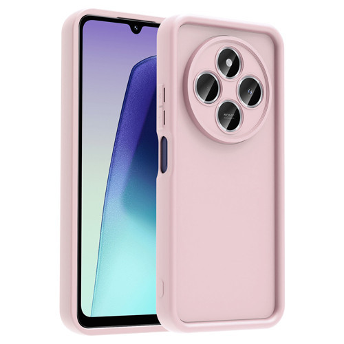 Mi 14C Kılıf Kamera Korumalı MKST Ananas Kapak - Pembe