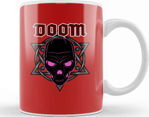 Doom 03 Kupa Bardak Porselen
