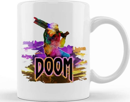 Doom 04 Kupa Bardak Porselen