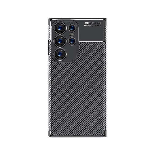 Galaxy S24 Ultra Uyumlu MKST Negro Silikon Kılıf-Siyah