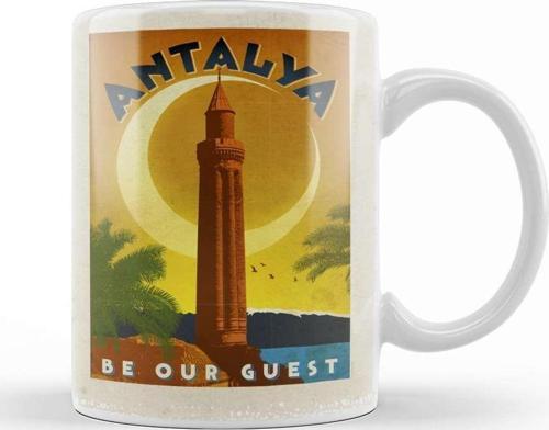 Antalya Kupa Bardak Porselen