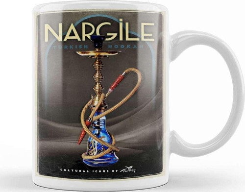 Nargile Kupa Bardak Porselen