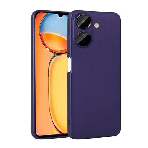 Poco C65 Kılıf MKST Premier Silikon Kapak-Lacivert