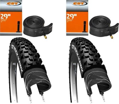 Rock Hawk 29x2.25 MTB Bisiklet Lastik Seti 2İç + 2Dış