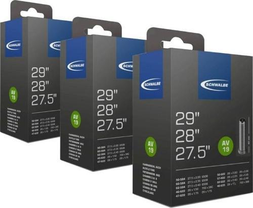 AV19 Üçlü Set 27.5 - 28 - 29 Uyumlu Bisiklet İç Lastik