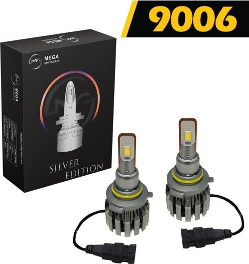 Slim Led Xenon V2 12-24 Volt Silver Edition Csp Led H1 H4 H7 H11 9006 9005