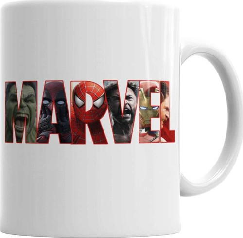 Marvel Kupa Bardak Porselen