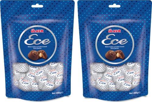 Ece Bütün Fındıklı Sütlü Çikolata 350 gr 2 li