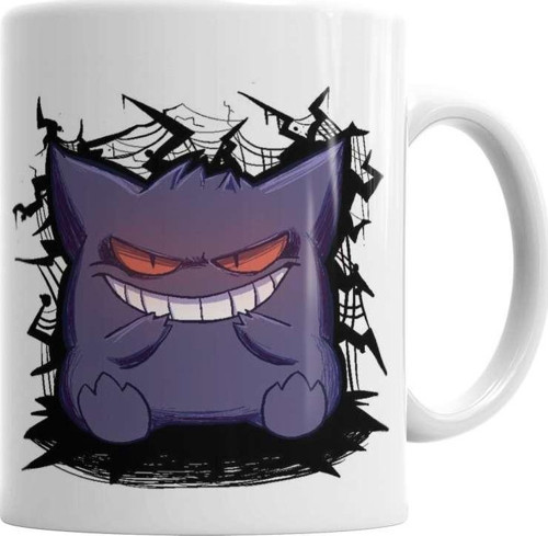 Gengar Kupa Bardak Porselen