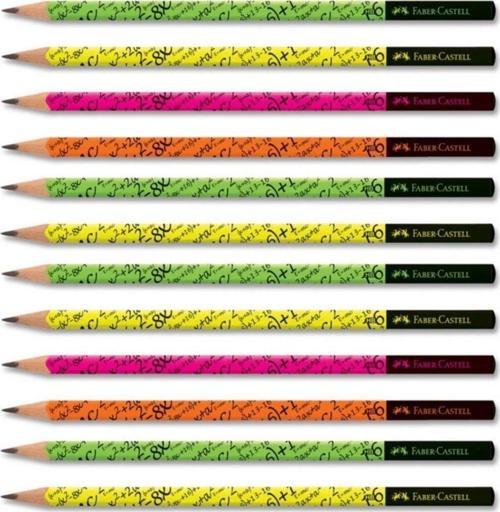 Faber-Castell Formül Üçgen Kurşun Kalem 12'li Paket 