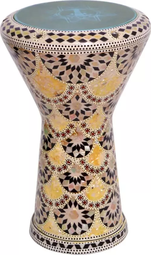Mısır Darbuka Sedefli El Yapımı DMS22