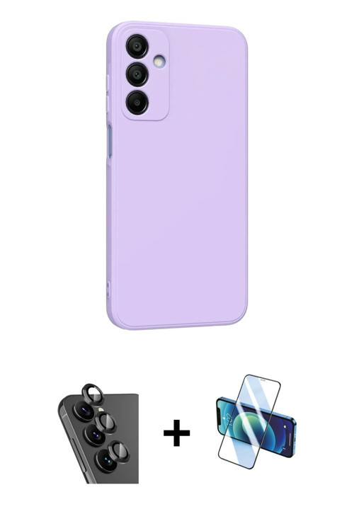 ieg™ Galaxy A25 5G Kılıf Kozmos Yansıma Özel Seri - Siyah 3D Antistatik Seramik Nano Ekran Koruyucu