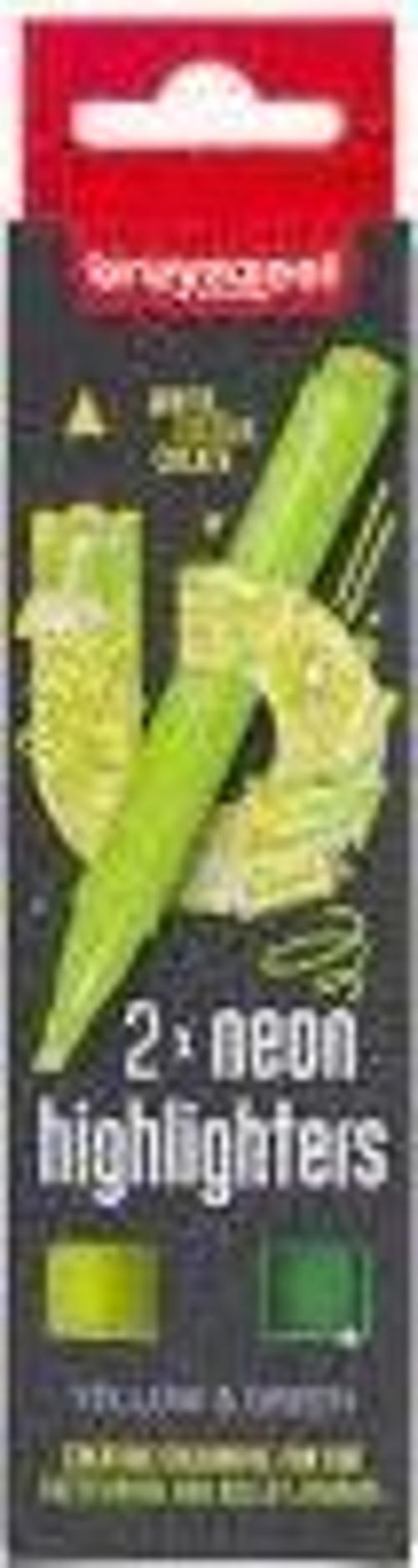 2X NEON HİGHLİGHTERS YELLOW/GREEN