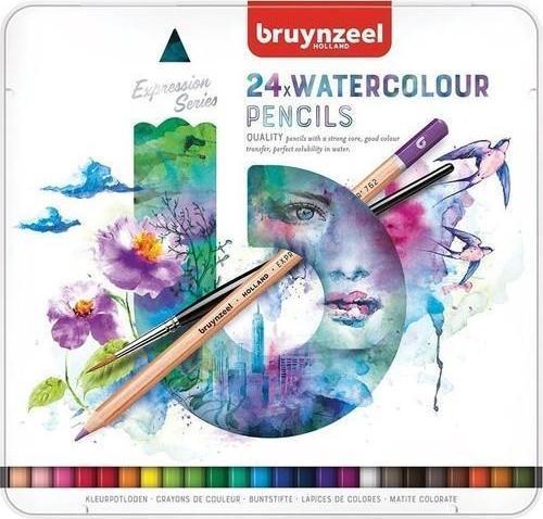 EXPRESSION AQUARELLE 24'LÜ KURU-SULU KALEM BOYA SETİ
