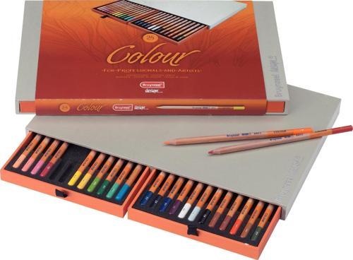 KURU BOYA KALEM SETİ - 24 RENK (DESIGN SERİSİ LÜX KUTU)