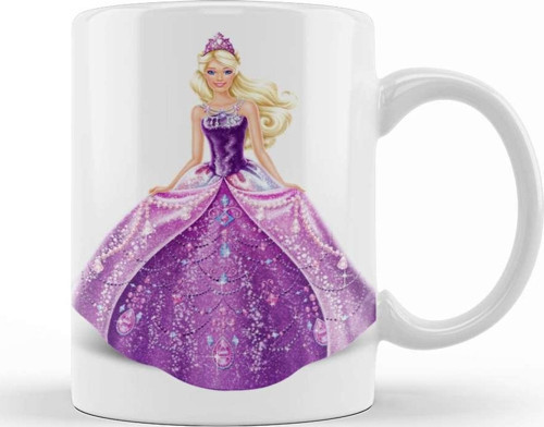 Barbie Kupa Bardak Porselen