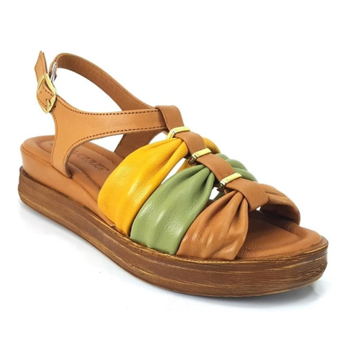 2216412 23YS Günlük Bayan Sandalet - Taba