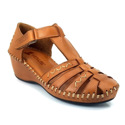 23033085 24YS Kadın Günlük Sandalet Taba