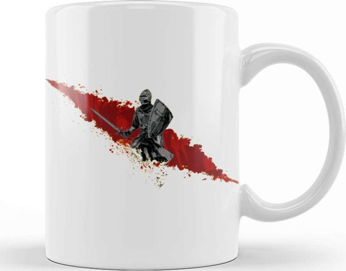 Knight Kupa Bardak Porselen