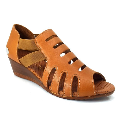 630 23YS Günlük Bayan Sandalet Taba
