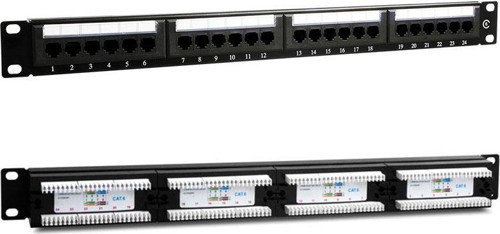 PM-4494 24 LÜ UTP CAT6 PATCH PANEL
