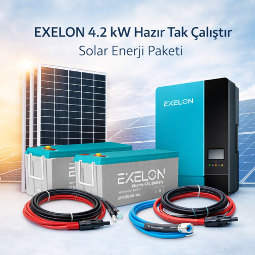 4.2 kW Hazır Solar Enerji Paketi