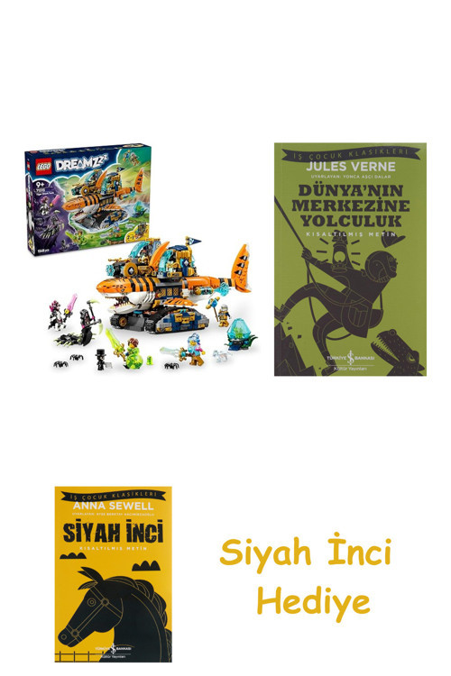 Dreamzzz Kaplan Köpek Balığı Tankı 7151 + Dünyanın Merkezine Yolculuk + Siyah İnci Hediye