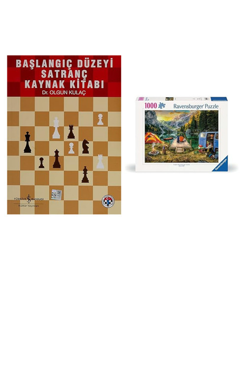 1000P Puzzle Kamp, Yapboz... +1 Ürün (Puzzle & Kitap)
