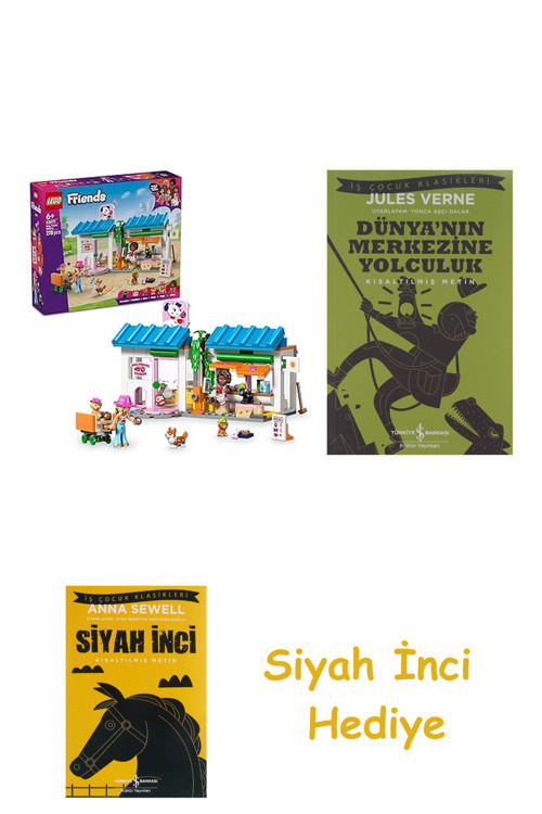 Friends Köpek Ödülleri Pastanesi 42677 + Dünyanın Merkezine Yolculuk + Siyah İnci Hediye