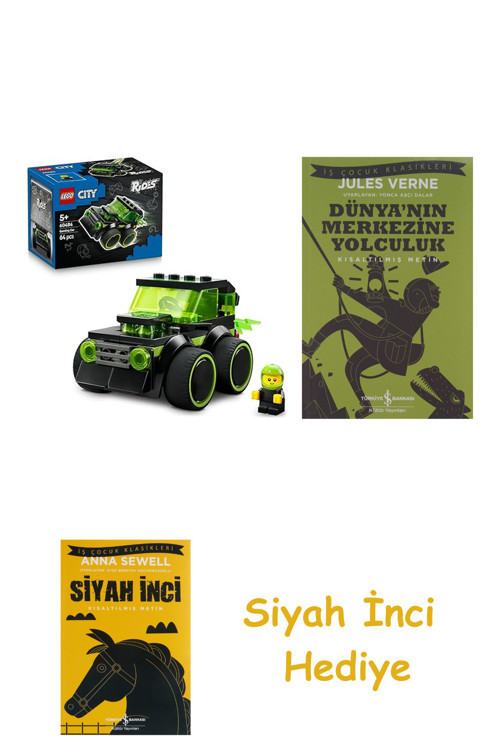 City Araçlar - Video Oyunu Yarış Arabas + Dünyanın Merkezine Yolculuk + Siyah İnci Hediye
