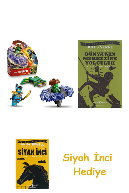 Ninjago Nya, Mutasyon Canavarı Topacına + Dünyanın Merkezine Yolculuk + Siyah İnci Hediye