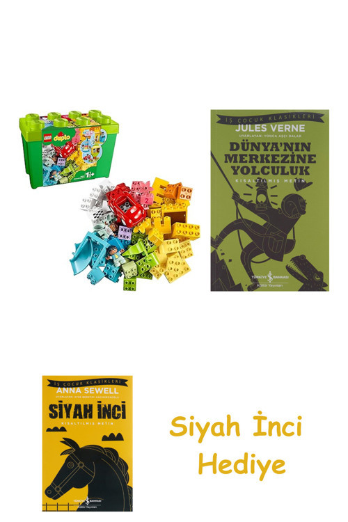 Duplo Classic Lüks Yapım Parçası Kutusu + Dünyanın Merkezine Yolculuk + Siyah İnci Hediye