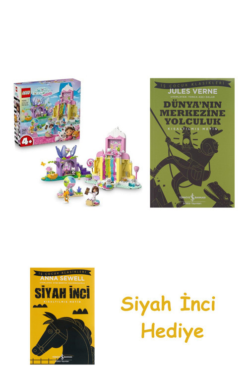 Gabby’S Dollhouse Tatlı Şekerleme Dağı + Dünyanın Merkezine Yolculuk + Siyah İnci Hediye