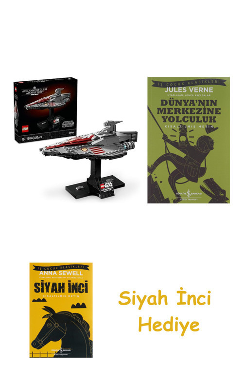 Star Wars Acclamator Sınıfı Hücum Gemis + Dünyanın Merkezine Yolculuk + Siyah İnci Hediye