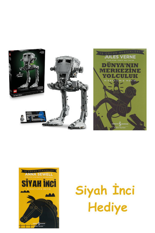 Star Wars At-St Walker 75417 – Film Tut + Dünyanın Merkezine Yolculuk + Siyah İnci Hediye