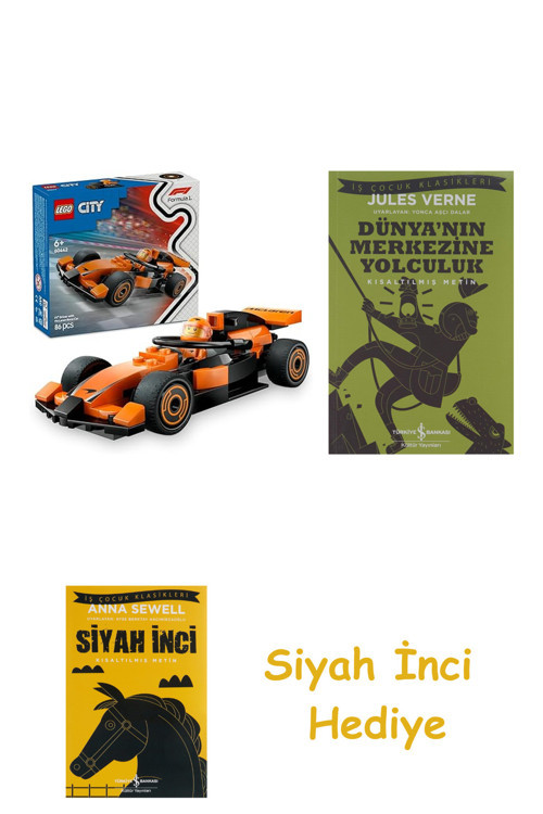 City Mclaren Yarış Arabalı F1 Sürücüsü + Dünyanın Merkezine Yolculuk + Siyah İnci Hediye