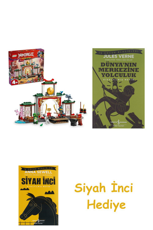 Ninjago Ninja Spinjitzu Tapınağı 71831- + Dünyanın Merkezine Yolculuk + Siyah İnci Hediye