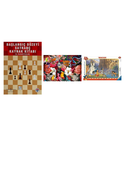 133093 300 Parçalı Puzzle Çiçekler... +2 Ürün (Puzzle & Kitap)