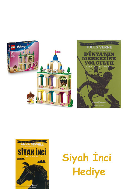 Disney Princess Şato İle Mini Belle Ve + Dünyanın Merkezine Yolculuk + Siyah İnci Hediye