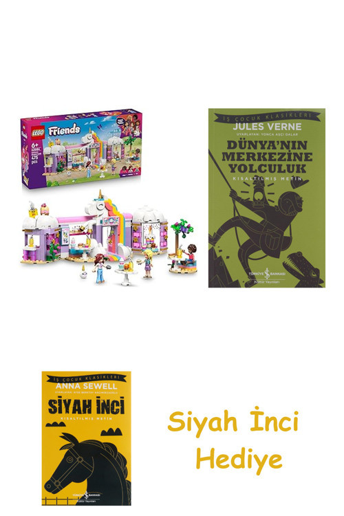 Friends Renkli Düşler Kafe 42684 – 6 Ya + Dünyanın Merkezine Yolculuk + Siyah İnci Hediye