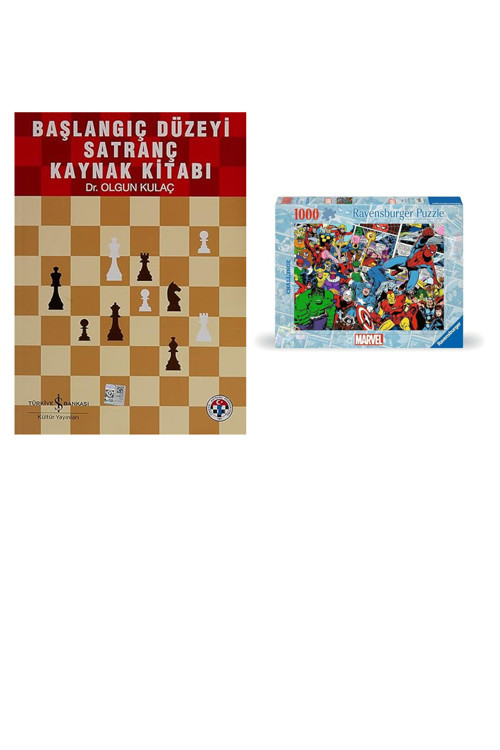 1000 Parçalı Puzzle Marvel, Yapboz... +1 Ürün (Puzzle & Kitap)