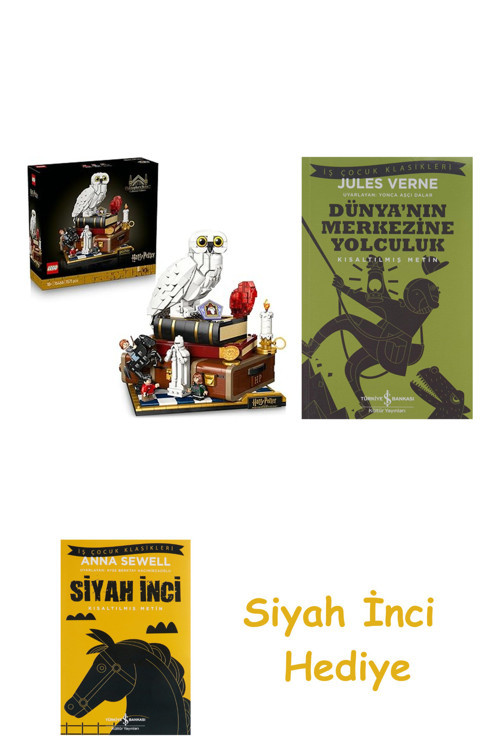 Harry Potter Felsefe Taşı – Koleksiyonc + Dünyanın Merkezine Yolculuk + Siyah İnci Hediye